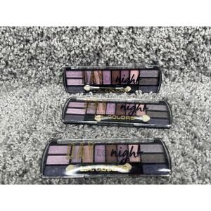 Lot Of 3 LA Colors Day To Night Makeup Eyeshadow Palette CES424 Dusk 28 Oz